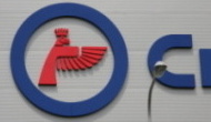 Polystyrenové logo průměr 3m